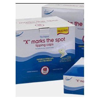 Easy Fit X Marks The Spot Tipping Cap * 48 Professional Caps & 4 Frosting Needles  Hair Styling Product Accessories  Beauty