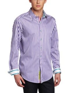 Robert Graham Men's Lanai Long Sleeve Woven Shirt at  Mens Clothing store: Button Down Shirts