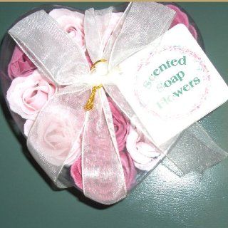Set of Scented Rose Soap Flowers : Bath Soaps : Beauty