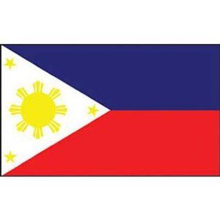 Philippines Flag 3ft x 5ft : Outdoor Flags : Patio, Lawn & Garden