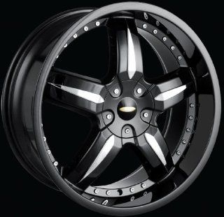 SYNC 18" BLACK WHEEL AUDI BMW CADILLAC HONDA RIDGELINE MERCEDES PONTIAC GTO VW JETTA *Picture is to show the style of the wheel only. Color may be different according to title.: Automotive