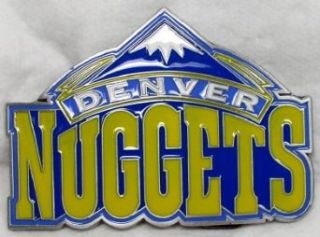 Denver Nuggets Enamel Belt Buckle, NBA Basketball Buckle : Clothing