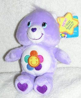 2005 Care Bears 7" Plush Talking Harmony Bear Bean Bag Doll   Runs on Replaceable Batteries: Toys & Games