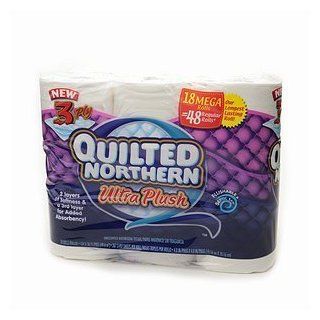 Quilted Northern Bathroom Tissue, Ultra Plush Mega Rolls 18 ea: Health & Personal Care