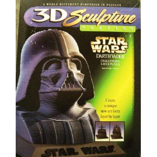 Star Wars Darth Vader 3D Sculpture Puzzle: Toys & Games