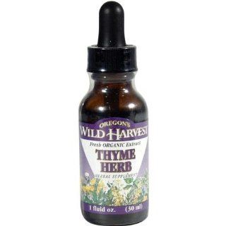 Thyme Herb   Support respiratory tract health, 1 oz, (Oregon's Wild Harvest) : Thyme Herbal Supplements : Grocery & Gourmet Food