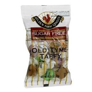 DIABETIC   NO SUGAR ADDED   CANDY TAFFY OLD TIME 6BOX by GOLDEN FARM CANDIES: Health & Personal Care