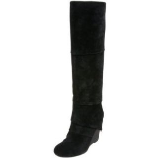 Fergie Women's Fallen Knee High Boot,Black,5 M US: Shoes