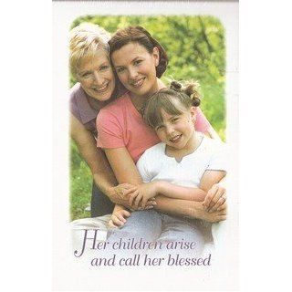 Church Bulletins Happy Mothers Day (Standard 11", CPH 84 0477 Her children arise and call her blessed Prov 31:28 NIV): Concordia Publishing House: Books