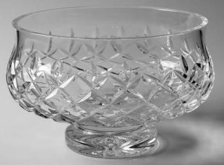 Waterford 3512106000 7 Footed Round Bowl   Giftware Bowl,Cut Crisscross&Vertica