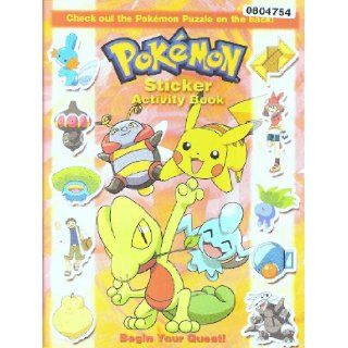 Begin Your Quest! (Pokemon Sticker Activity Book): Pokemon: 9780766618954: Books
