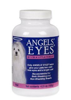 Angels' Eyes Tear Stain Eliminator for Dogs and Cats, Beef Flavor, 120 Grams Bottle : Pet Eye Tear Stain Removers : Pet Supplies
