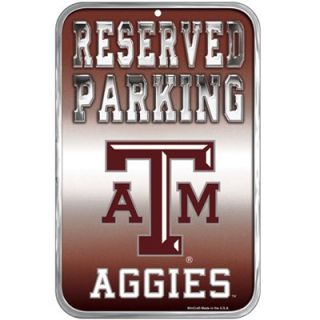 Texas A&M Aggies 11 x 17 Reserved Parking Sign
