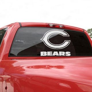 Chicago Bears 18 x 18 White Logo Decal