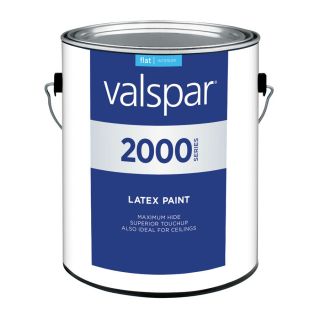 Valspar Contractor Finishes 2000 Pro 2000 124 fl oz Interior Flat White Latex Base Paint