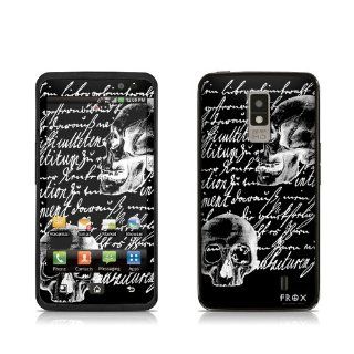 Liebesbrief Black Design Protective Skin Decal Sticker for LG Spectrum VS920 Cell Phone: Cell Phones & Accessories