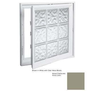 Hy Lite 21 1/2 in x 45 1/2 in Design Series Vinyl Double Pane New Construction Casement Window
