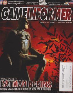 Gameinformer Magazine December 2004 (Issue #140) Batman Begins: varoius: Books