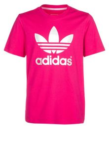 adidas Originals   TREFOIL   Print T shirt   pink