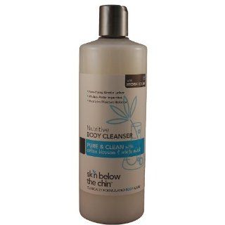 Skin Below the Chin Body Cleanser Pure & Clean 16 oz : Body Lotions : Beauty
