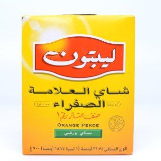Lipton Yellow Label Orange Pekoe Loose Tea, 1 Pound Boxes (Pack of 6)  Black Teas  Grocery & Gourmet Food