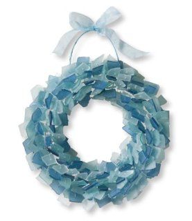 L.L.Bean Sea Glass Wreath: Grocery & Gourmet Food