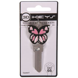 The Hillman Group #66 3D Butterfly Key Blank