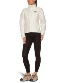 Patagonia Womens Down Jacket Birch White, Large : Athletic Sweaters : Clothing