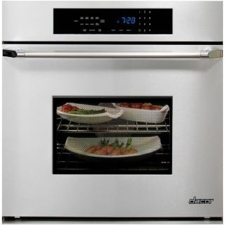 Dacor Self Cleaning Convection Single Electric Wall Oven (Stainless Steel with Chrome Trim) (Common: 30 in; Actual 29.875 in)