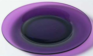 Bryce Aquarius Amethyst Luncheon Plate   Stem #961, Purple Bowl And Foot