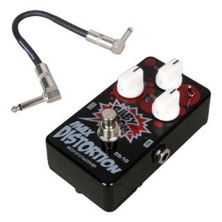 Biyang DS 10 Baby Boom Max Distortion Effect Pedal + Free Donner Patch Cable: Musical Instruments