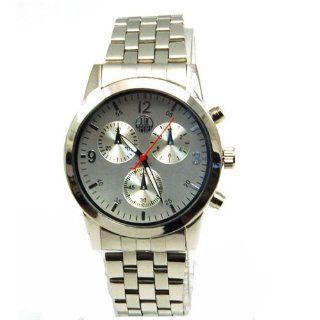 ATM SPORT Mens Chrono Effect Silver Dial Watch: Watches
