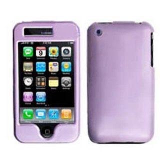 Hard Plastic Snap on Cover Fits Apple iPhone 3G 3GS Solid Light Purple AT&T (does NOT fit Apple iPhone or iPhone 4/4S or iPhone 5/5S/5C): Cell Phones & Accessories
