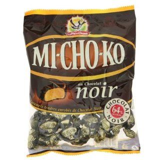 Mi Cho Ko, Soft Caramels Coated In Dark Chocolate La Pie Qui Chante 9.88 oz : Caramel Candy : Grocery & Gourmet Food