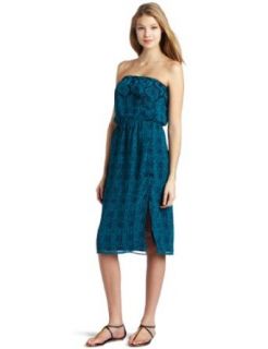 Eight Sixty Women's Tube Maxi Dress, Teal/Navy, Medium at  Womens Clothing store:
