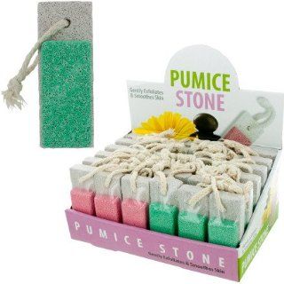 Two In One Pumice Stone Counter Top Display Case Pack 36: Health & Personal Care