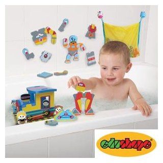 Edushape "Wet & Stick" Bath Play Set with Storage Mesh Bag: Toys & Games