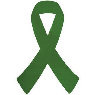 12 Eight Inch Green Awareness Ribbon Car Magnets: Health & Personal Care