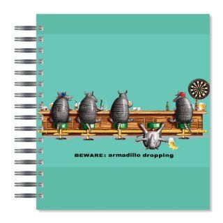 ECOeverywhere Armadillos Picture Photo Album, 18 Pages, Holds 72 Photos, 7.75 x 8.75 Inches, Multicolored (PA11863) : Wirebound Notebooks : Office Products