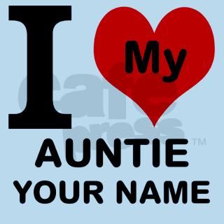 I Heart My Auntie (Custom) Body Suit by KidsAndBabies