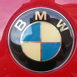 BMW Genuine Hood Roundel Emblem 82 mm for All Model Except Z4 Fits Most Trunk See Description: Automotive