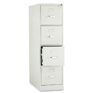 HON 214PQ 210 Series 28 1/2 Inch 4 Drawer Full Suspension Letter File, Light Gray   Lateral File Cabinets