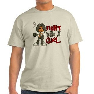 Fight Like a Girl 42.8 Parkinsons Disease T Shirt by awarenessgifts