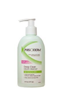 pHisoderm Deep Cleaning Cream Cleanser, for Normal to Dry Skin, 6 fl oz (177 ml) (Pack of 6) : Facial Cleansing Creams : Beauty