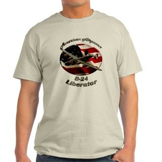B 24 Liberator T Shirt by AirplaneShirts1