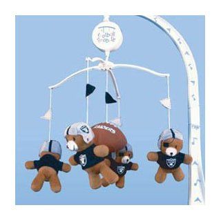 Oakland Raiders NFL Football Infant BABY MOBILE Shower Gift Etc.  Sports Related Merchandise  Sports & Outdoors