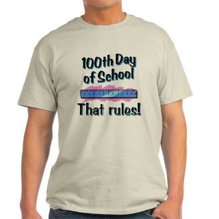 100th Day of School, That Rules! T Shirt by 100_days_of_school