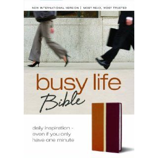 Busy Life Bible: Daily Inspiration  Even If You Only Have One Minute: Zondervan: 9780310949954: Books