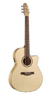 Seagull 032457 Peformer CW Folk Flame Maple HG QI Guitar: Musical Instruments