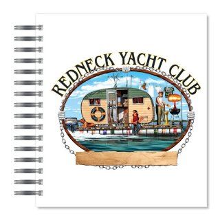 ECOeverywhere Redneck Yacht Club Picture Photo Album, 18 Pages, Holds 72 Photos, 7.75 x 8.75 Inches, Multicolored (PA11754) : Wirebound Notebooks : Office Products